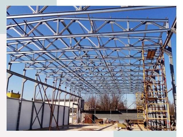 Строительство цехов в Химки от 622 руб. под ключ