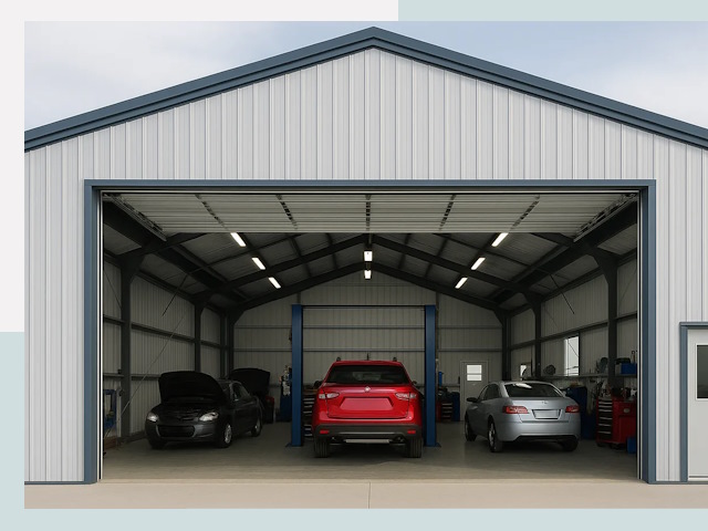 Ангары из сэндвич панелей от 622 руб. в Химки