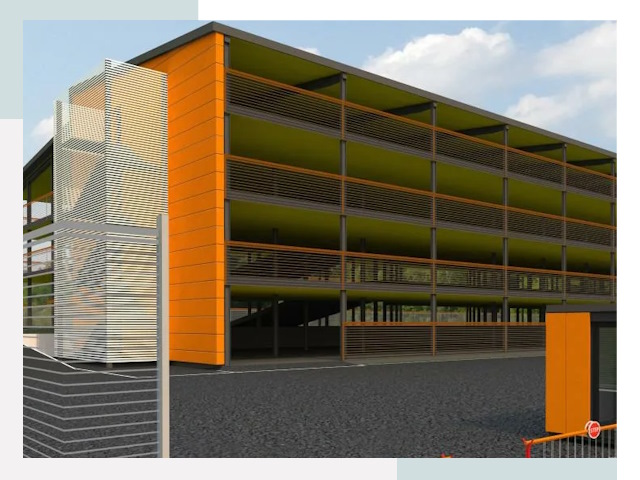 Многоуровневые паркинги в Химках