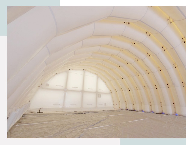 Пневмокаркасные ангары в Химках