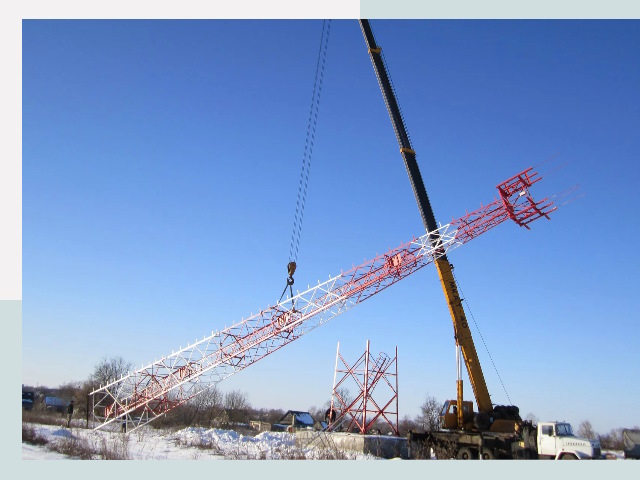 Строительство башен связи в Химках от 622 руб.