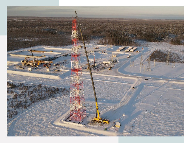 Мачты связи в Химках