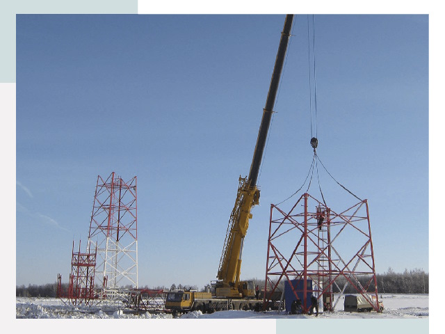 Монтаж вышек связи в Химках