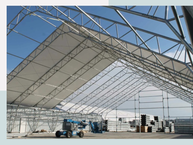 Каркасно-тентовые сооружения от СтальСтрой-Хмк по цене 622 руб.