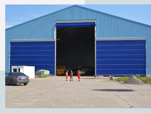 Ангарные ворота в Химки от СтальСтрой-Хмк по цене 622 руб.