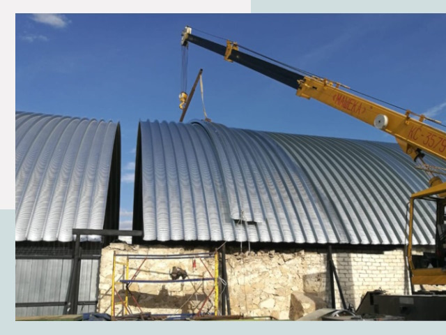 Реконструкция ангаров в Химках от 622 руб.