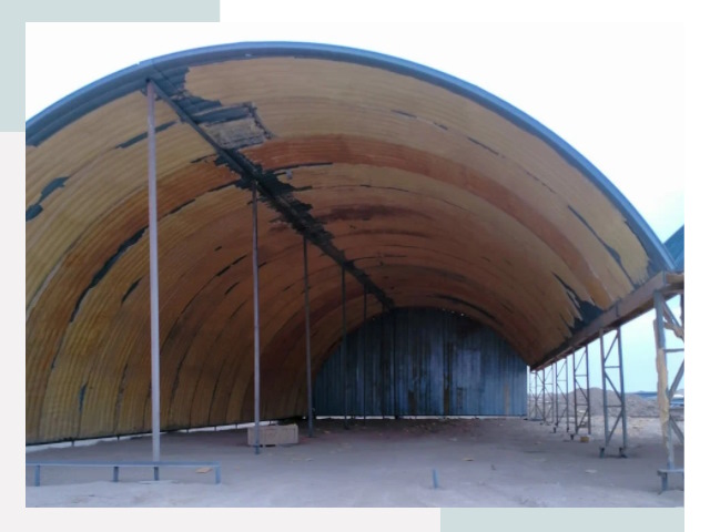 Реконструкция ангаров в Химках