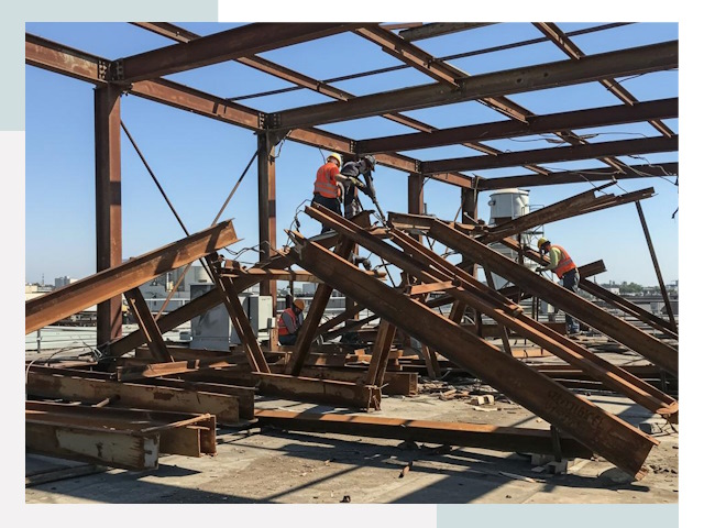 Демонтаж металлоконструкций в Химках от 622 руб.