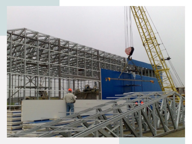 Монтаж ангаров в Химках