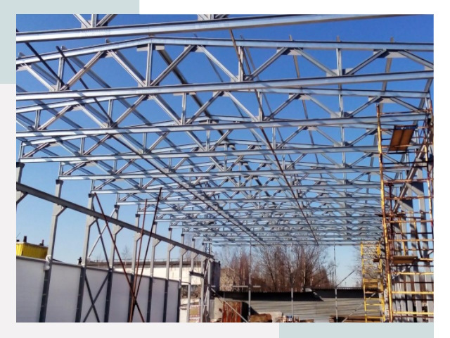 Металлокаркасы для складов в Химках